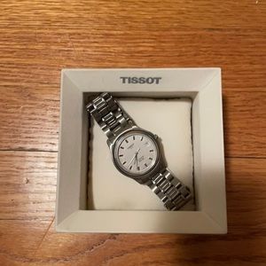 Tissot men’s titanium watch 38mm face watch